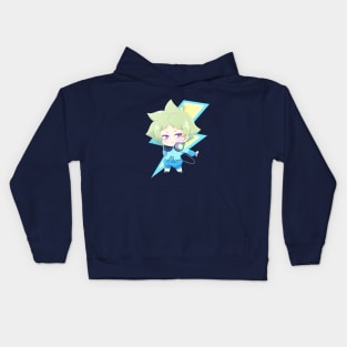 Electric girl Kids Hoodie